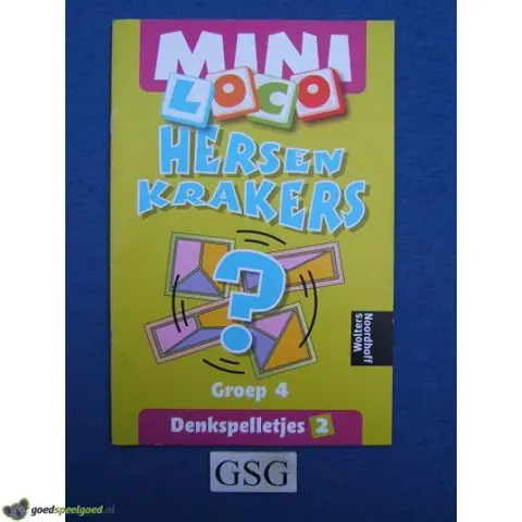 Hersenkrakers denkspelletjes 2 nr. 25051-11