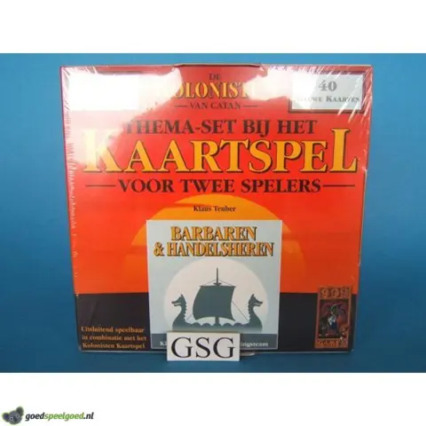 De kolonisten van Catan barbaren en handelsheren nr.