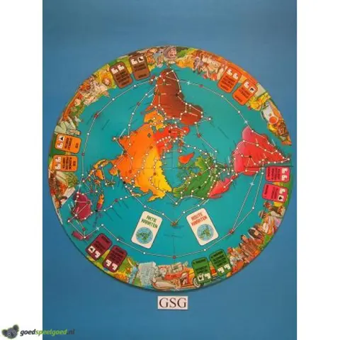 Wereld-delen spelbord nr. 60212-202