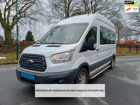 Ford Transit 350 2.0 TDCI L3H2 ROLSTOEL/LIFT/AUTOMAAT/EURO6/9PERS