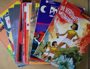 Stripboeken met de p adv5124