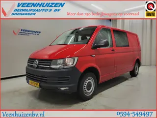 Volkswagen Transporter 2.0TDI L2/H1 Dubbele Cabine Automaat Euro 6!