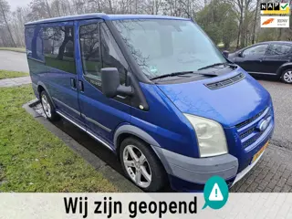 Ford Transit 260S 2.2 TDCI Sport Van - Leer - DUBBELE CABINE -