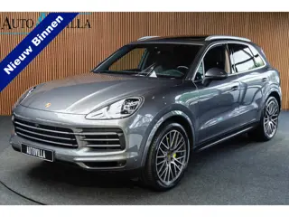 Porsche Cayenne 3.0 E-Hybrid Panodak ACC Leer 360° Navi PDC Zwarte binnenhemel Niveauregeling LM vel