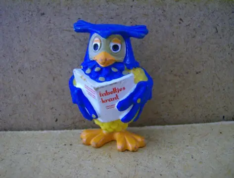 Meneer de uil poppetje adv5541