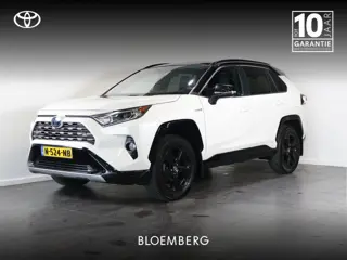 Toyota RAV4 2.5 Hybrid AWD Bi-Tone | Schuif - / kanteldak | Alarm klasse 3 | Trekgewicht 680 kg |