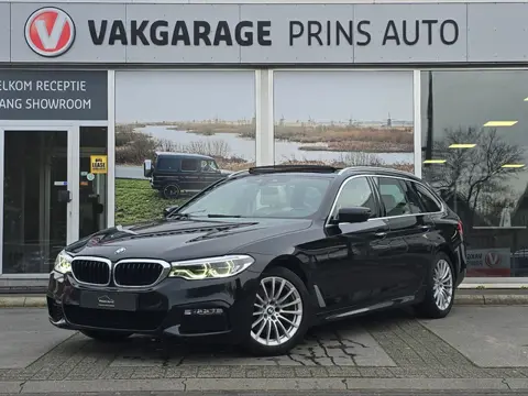 BMW 5 Serie Touring 520d High Executive |CLIMA|PANORAMADAK|LEDER|FULL LED|ELEK ACHTERKLEP|TREKHAAK| 