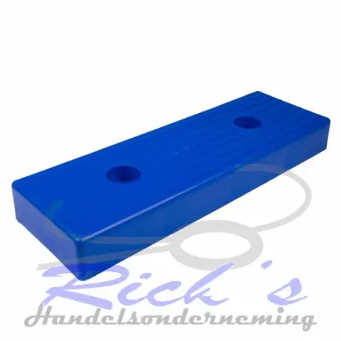 Bootzijsteun, bootkussen van kunststof 300 x 100 x 26 mm