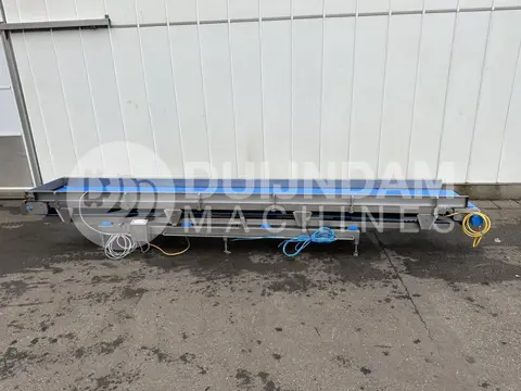 Nawi transportband 435 x 60 cm roestvrij staal