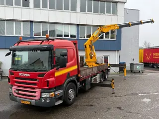 Scania P380 6X2 + FASSI 43 TON/M + REMOTE CONTROL