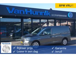 Ford Transit Connect L2 1.5 PHEV Hybride Limited 150PK AUT BPM VRIJ!! Navi, Cam, LED, LM Velg, Trekh