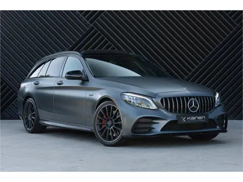 Mercedes-Benz C-Klasse Estate C43 AMG 4MATIC NW Type Pano Schaalstoel Burmester Head Up Carplay Memo