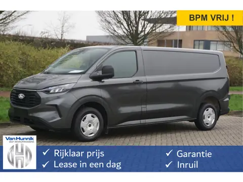 Ford Transit Custom 300L 136PK Trend BPM VRIJ!! 13" Sync Navi, Adap. Cruise, Cam, LED, Trekhaak!! NR
