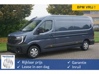 Renault Master T35 170PK L3H2 BPM VRIJ!! 10" R-Link Navi, Camera, LED 270Gr Deuren!! NR. 724