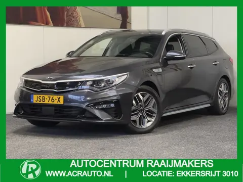 Kia Optima Sportswagon 2.0 GDI PHEV AUTOMAAT NAVIGATIE TREKHAAK ACHTERUITRIJ CAMERA  HALF LEDER VERW