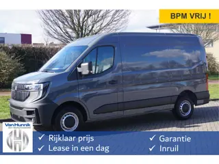 Renault Master T35 170PK L2H2 BPM VRIJ!! 10" R-Link Navi, Camera, LED, 270° Deur!! NR. 978