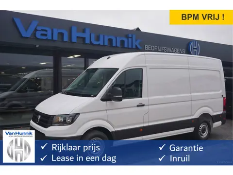 Volkswagen Crafter 35 140PK L3H3 Facelift BPM VRIJ 10" Scherm Apple CP/Android A, 270° deuren!! NR. 