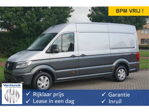 Volkswagen Crafter 35 177PK L3H3 AUT BPM VRIJ!! Navi, Cam, ACC, LED, 2x Schuifdeur, Dual Tone Lak!! 