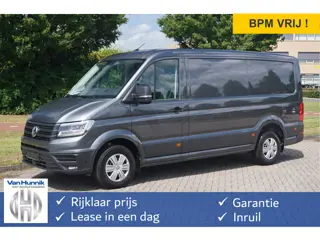 Volkswagen Crafter 35 177PK L3H2 AUT Facelift BPM VRIJ!! 13" Navi, Cam, Gev. Stoel, Alarm, LED!! NR.