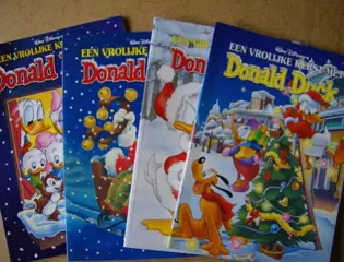 Kerst met donald duck adv5701