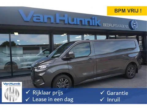 Ford Transit Custom 300L 150PK Limited BPM VRIJ!! Navi, Cam, Adap. Cruise, 17" LM, Trekhaak!! NR. A1