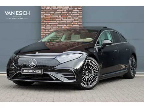 Mercedes-Benz EQS 450+ AMG Line 118 kWh | Facelift | Hyperscreen | Airmatic | Achterasbesturing | Di