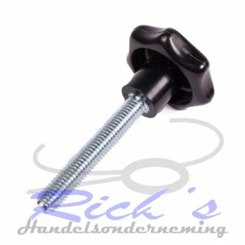 Sterknop bakeliet M10 x 64 mm