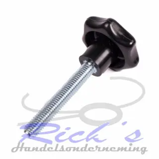 Sterknop bakeliet M10 x 64 mm