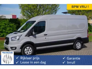 Ford Transit 350L L3H2 Limited AUT-8 165PK BPM VRIJ Navi, Camera, Xenon, Lm Velg, Trekhaak!! NR. A66