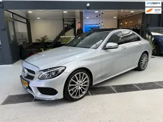 Mercedes-Benz C-klasse 250 Edition 1 AMG|Pano|Leder|Navi|Stoelverw