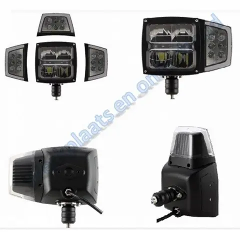 Koplamp LED met raw 12/24V E 8 keurmerk