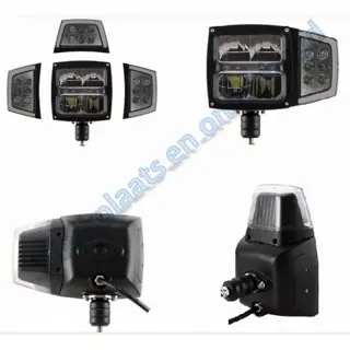 Koplamp LED met raw 12/24V E 8 keurmerk