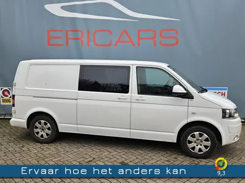 Volkswagen Transporter 2.0 TDI L2H1 DC TREKHAAK AUTOMAAT STUURBEDIENING CC