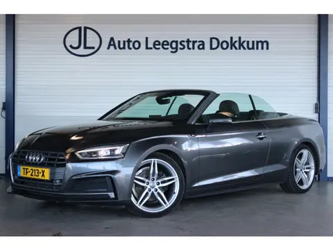 Audi A5 Cabriolet 2.0 TFSI MHEV S-Line Edition Airscarf | NL-Auto | Camera | Virtual Cockpit | Leder