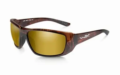 WileyX zonnebril - KOBE, polarised gold mirror / brown frame