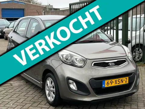 Kia Picanto 1.2 CVVT ISG Plus Pack 2e eigenaar dealer onderhouden airco elektrische ramen cv op afs