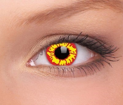 Red Wolf (rode wolf) maandlenzen (per paar)