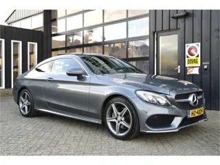 Mercedes-Benz C-Klasse Coupé 180 Ambition AMG Automaat | Dealer Onderhouden | NL-Auto | Pano | Camer