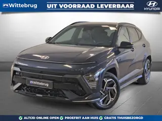 Hyundai KONA 1.6 GDI HEV N Line Sky Full Hybride Automaat met Navigatie, Panoramadak en Lederen bekl