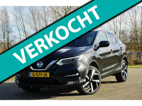 Nissan Qashqai 1.3 DIG-T Tekna Automaat - Brilliant Black - Panorama/Camera/Carplay