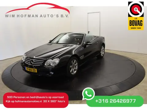 Mercedes-Benz SL-Klasse 500 V8 306PK Youngtimer Navi Clima Leer PDC