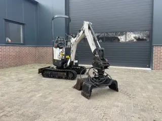 Bobcat E10 mini graafmachine Minigraver - Kubota - Takeuchi - Hitachi