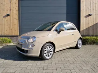 Fiat 500 1.2 Lounge Cappuccino *Airco *Pdc *Unieke kleur
