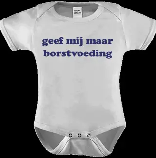 Gave kleding blanco en met teksten,heel veel keuze.