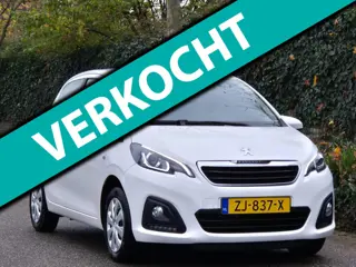 Peugeot 108 12mnd GARANTIE Automaat NL NAP Flippers Bluetooth USB AUX Sport Wit Dealeronderhouden AP