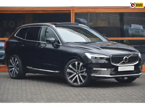 Volvo XC60 T8 Hybride AWD LONG RANGE | Luchtvering | Trekhaak | Panoramadak | Stoel + Stuur Verwarmd