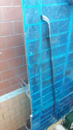 Rear upper molding for Lamborghini Espada