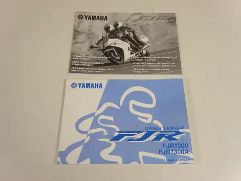 INSTRUCTIEBOEKJE Yamaha FJR 1300 2003 - 2005