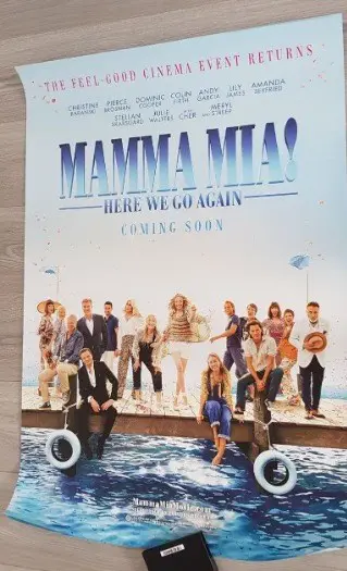MAMMA MIA ! HERE WE GO AGAIN USA filmposter.