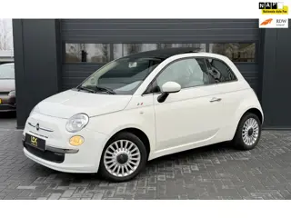 Fiat 500 0.9 TwinAir Lounge Airco|Panoramdak|Automaat